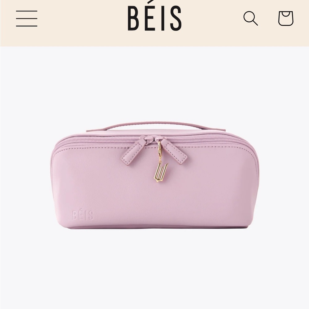Beis The Wicked Toiletry Kit in Wicked Pink NWT Limited Edition Sold Out